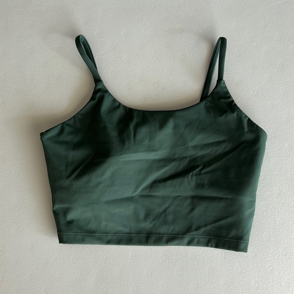 ADANOLA Tank Bra - Pine Green SIZE MEDIUM